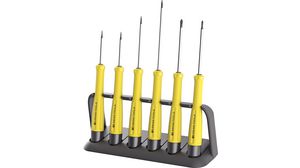Screwdriver Set, ESD, 6pcs, Phillips / Slotted
